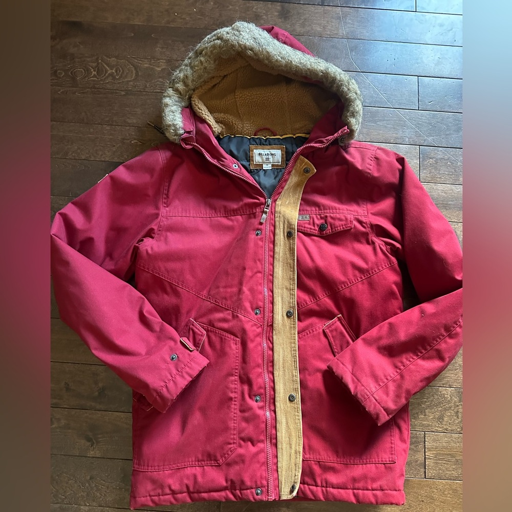 Men’s Red Billabong Jacket